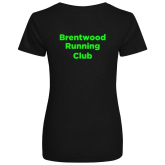 BRC Ladies Sports T-Shirt Black