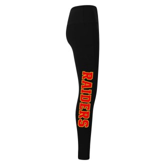 Raiders Printed Leggings Side logo only