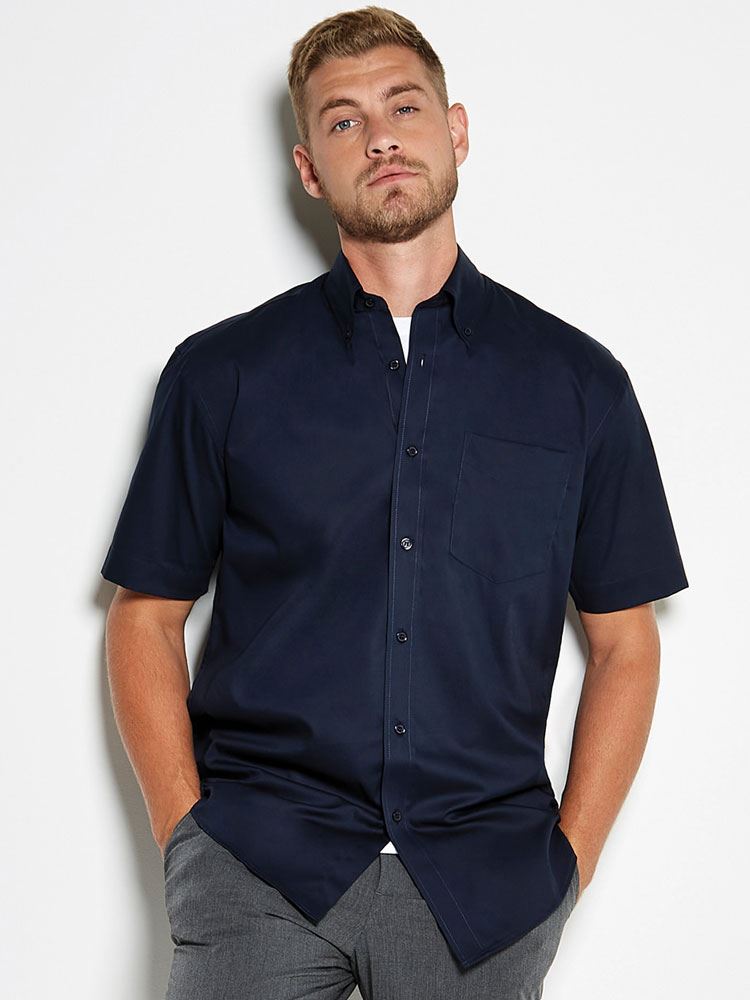 KK109 Corporate Oxford Shirt Short Sleeved Image 1