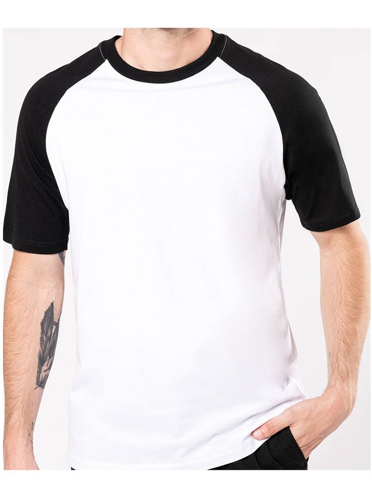 KB330 Short Sleeve Baseball T-Shirt Image 2