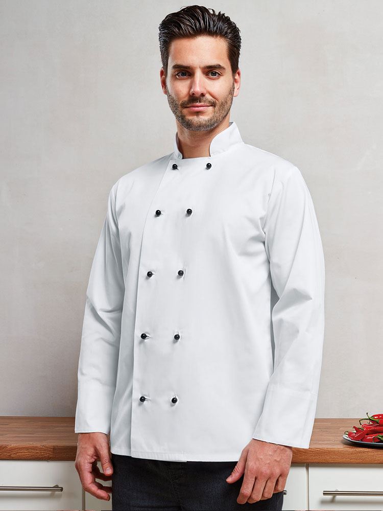 PR661 Cuisine Long Sleeve Chef's Jacket Image 1