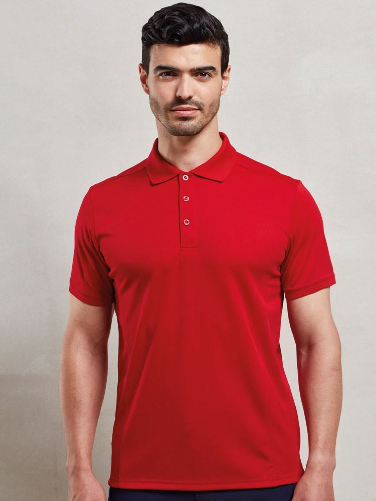 PR615 Coolchecker™ Pique Polo Image 1