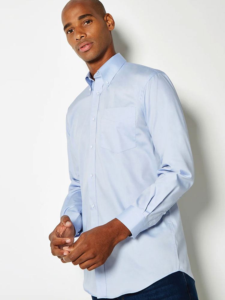 KK105 Corporate Oxford Shirt Long Sleeved Image 3