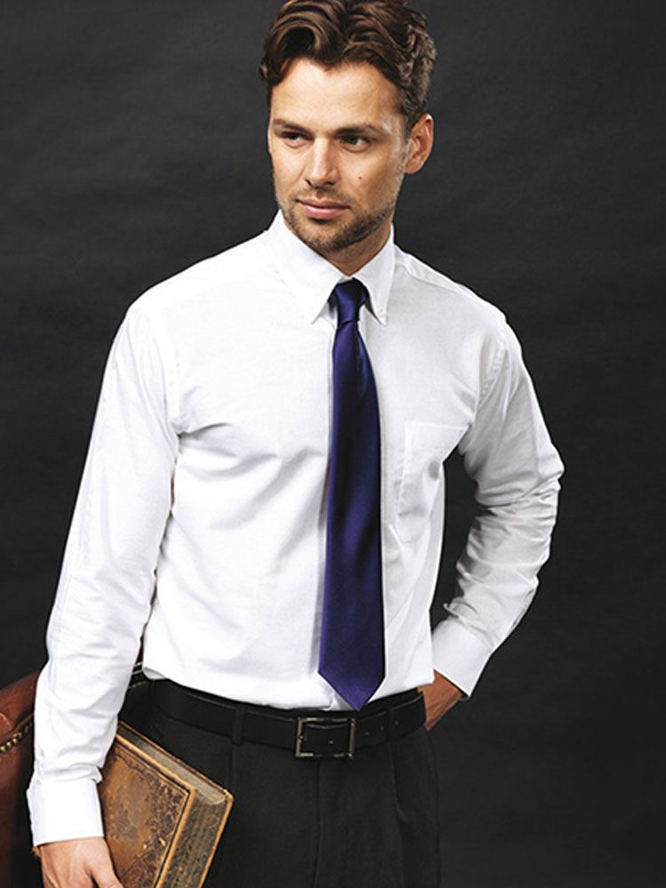 PR234 Signature Oxford Long Sleeve Shirt Image 1