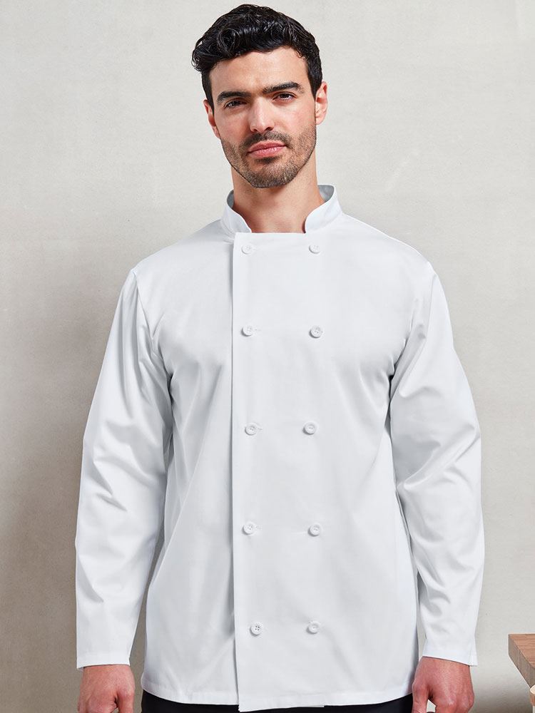 PR657 Long Sleeve Chef’S Jacket Image 1