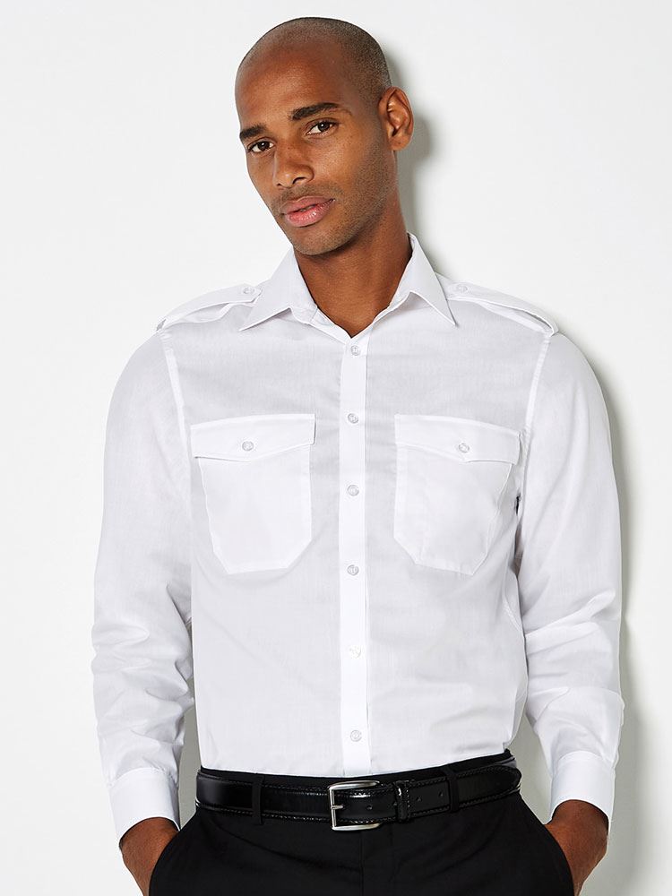 KK187 Tailored Fit Premium Oxford Shirt Short Sleeve Image 1