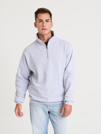 JH046 Zip Neck Sweatshirt