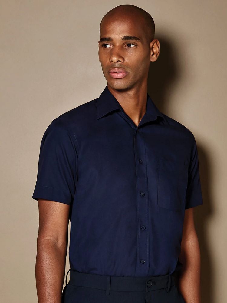 KK102 Business Shirt Short Sleeved Image 1