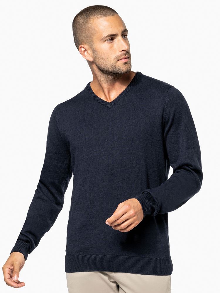 KB965 V Neck Jumper Image 3