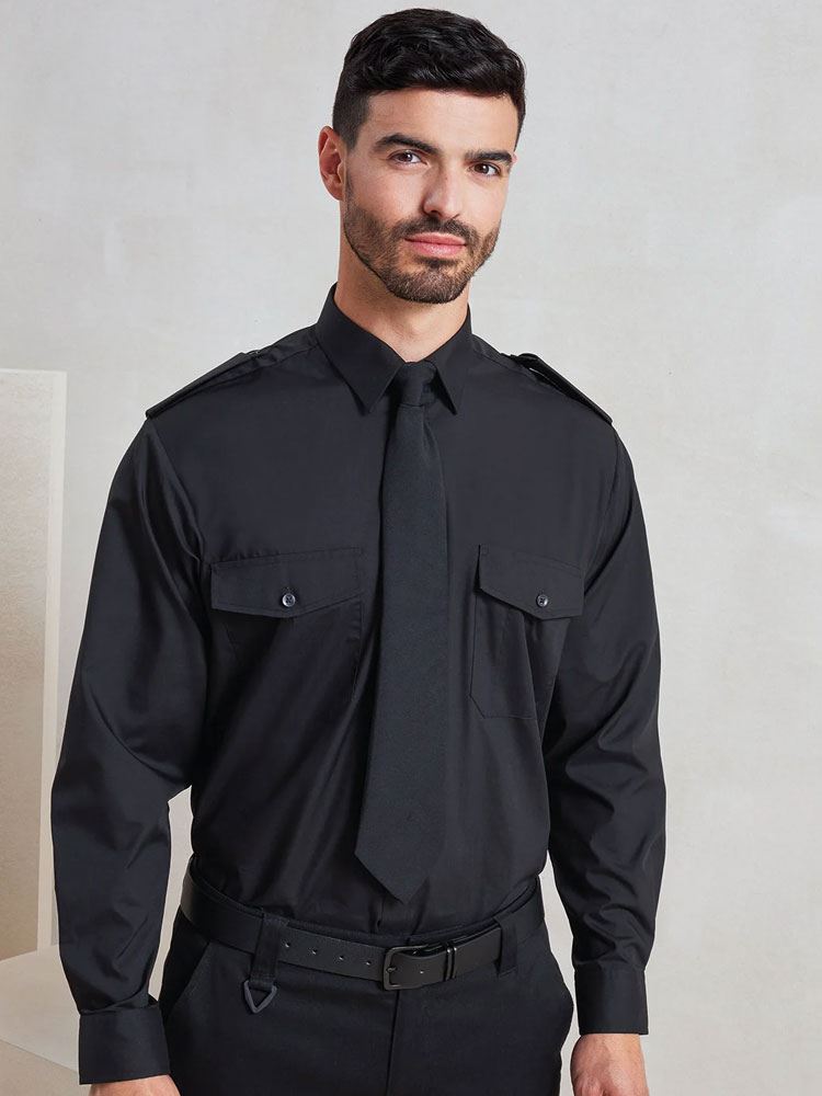 PR210 Long Sleeve Pilot Shirt Image 1