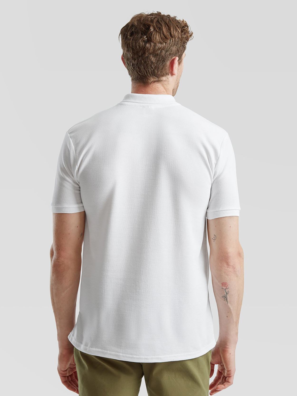 63204/SS204/SS27/SS33 65/35 Heavyweight Pique Polo Image 3