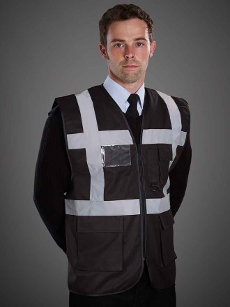 HVW801 Hi Vis Executive Waistcoat