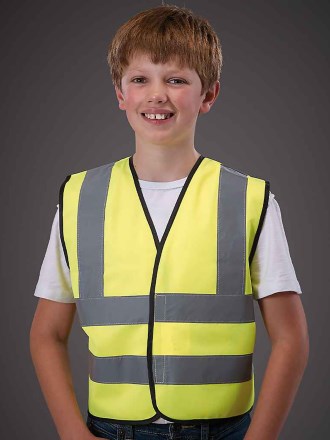 HVW100CH Hi Vis Children's Waistcoat