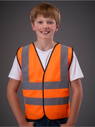 HVW100CH Hi Vis Children's Waistcoat