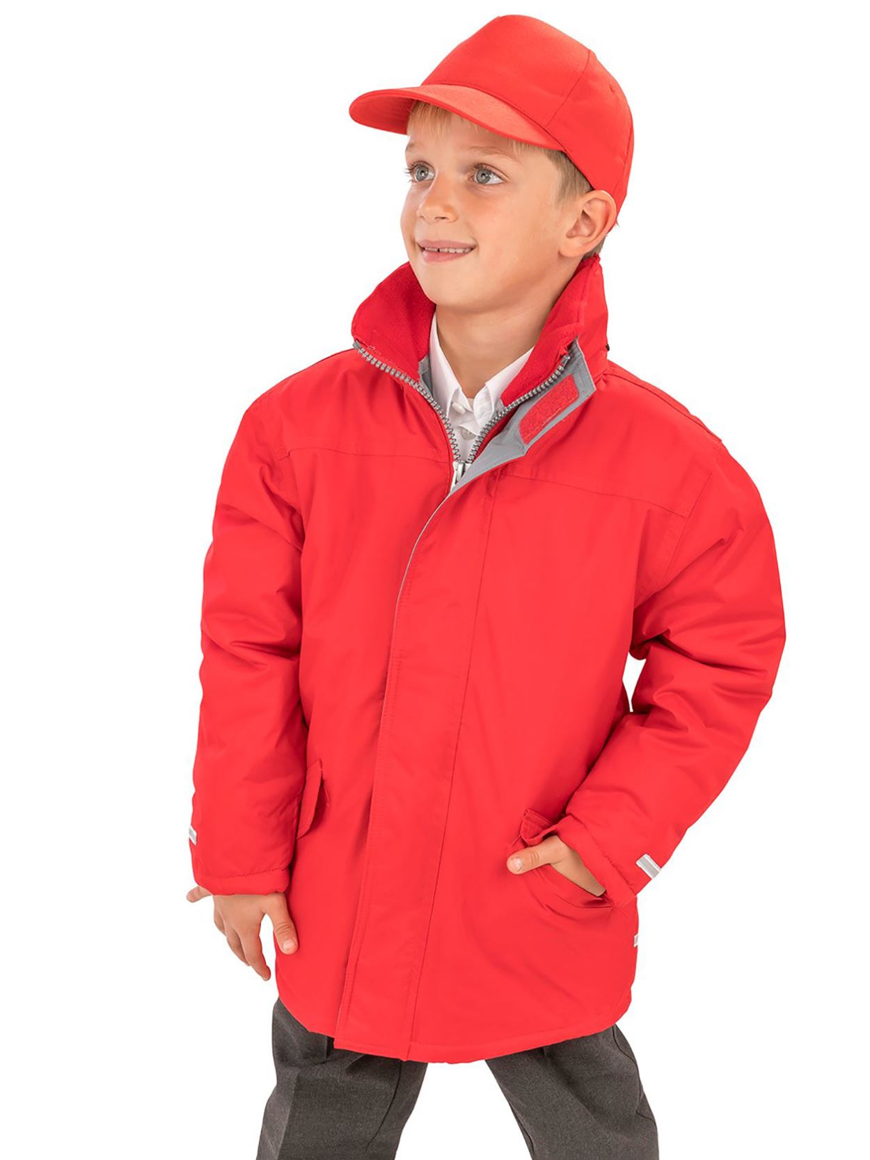 R207JY Children's Core Winter Parka Image 4