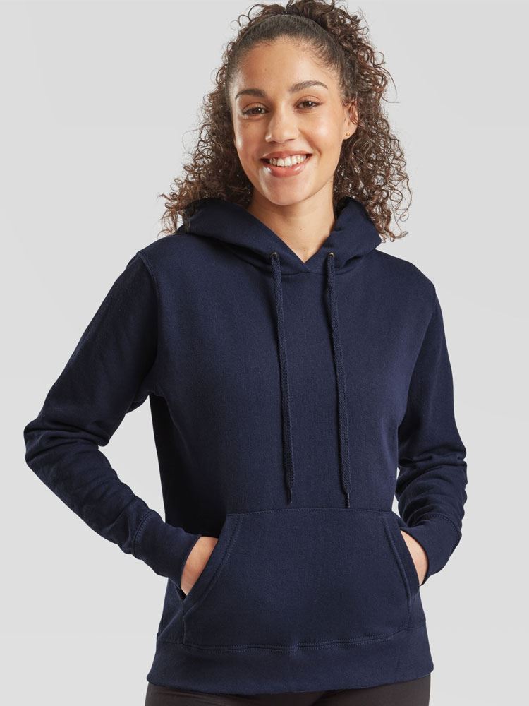 62038 Fruit Of The Loom Lady Fit Hooded Sweat Image 1