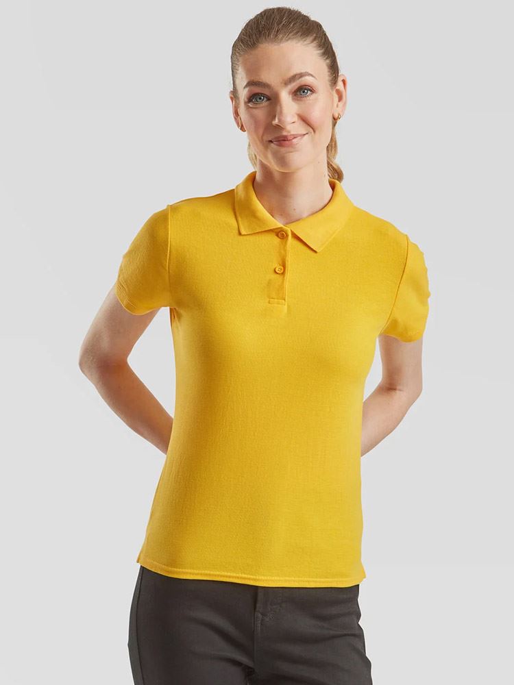 SS92M 63212 Lady Fit 65/35 Polo Image 1