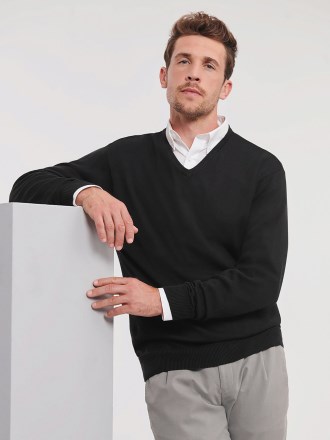 710M V-Neck Knitted Pullover