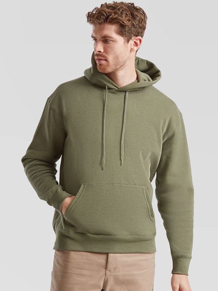 62152 Fotl Premium 70/30 Hooded Sweat Image 2