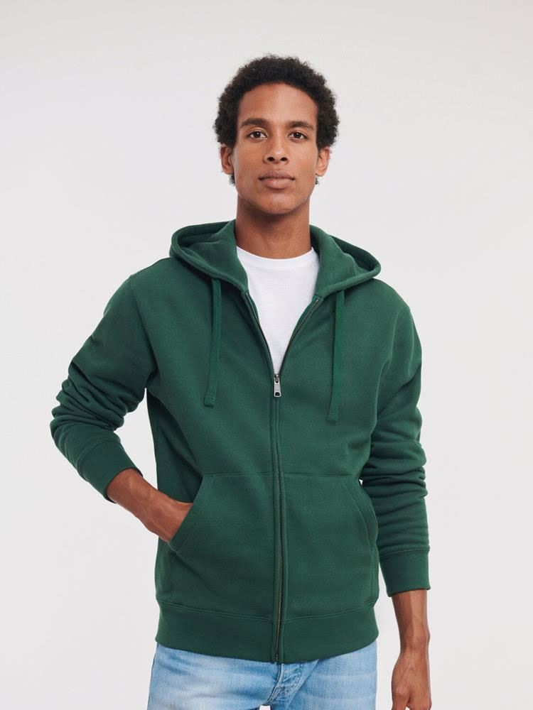 266M Authentic Zipped Hood Image 2