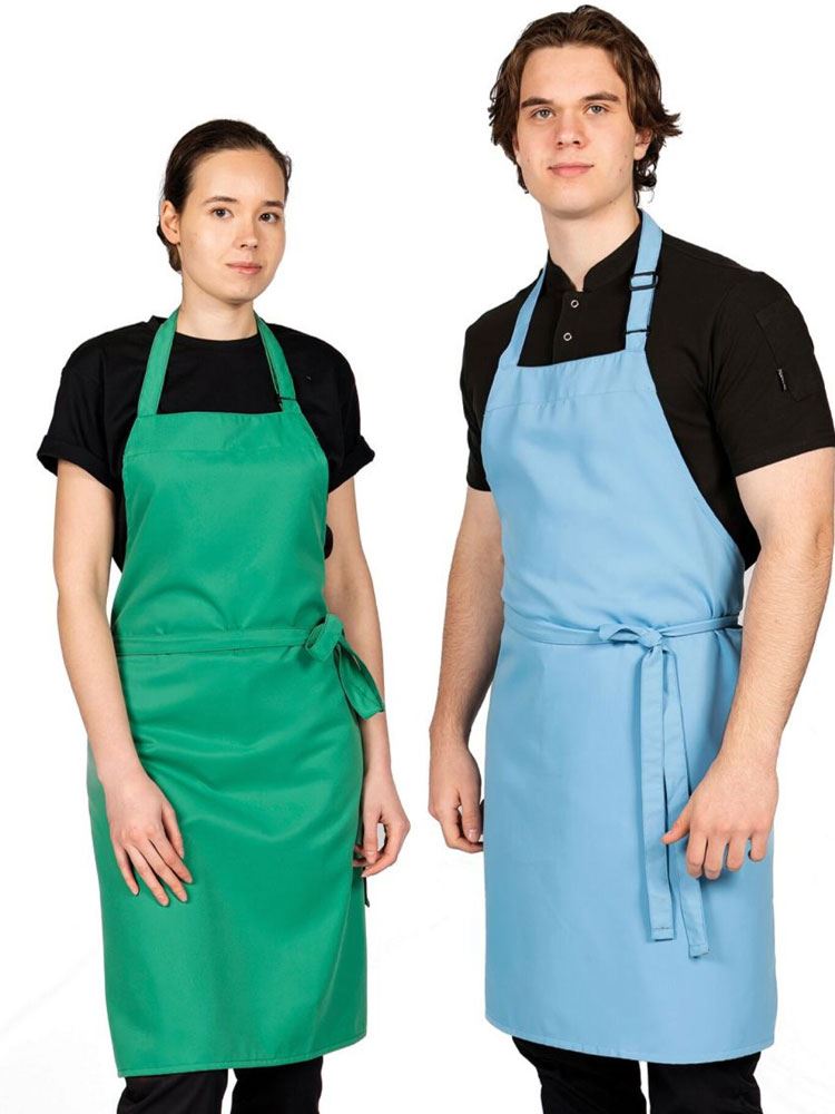 DP200 Denny's Multicoloured Bib Apron 28X36 Image 1