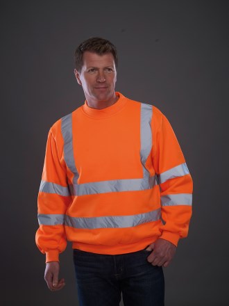 HVJ510 Hi Vis Heavyweight Sweatshirt
