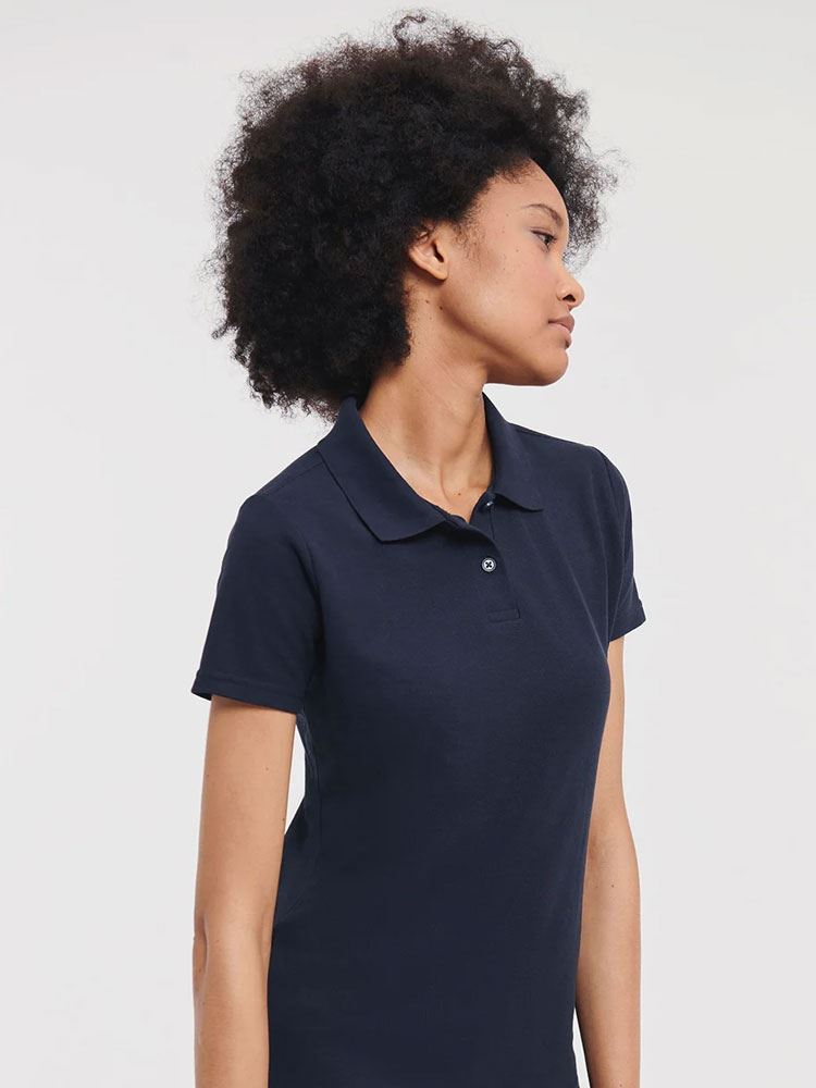 539F Ladies' Classic Polycotton Polo Image 1