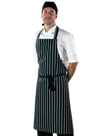 DP85 Cotton Striped Butchers Apron