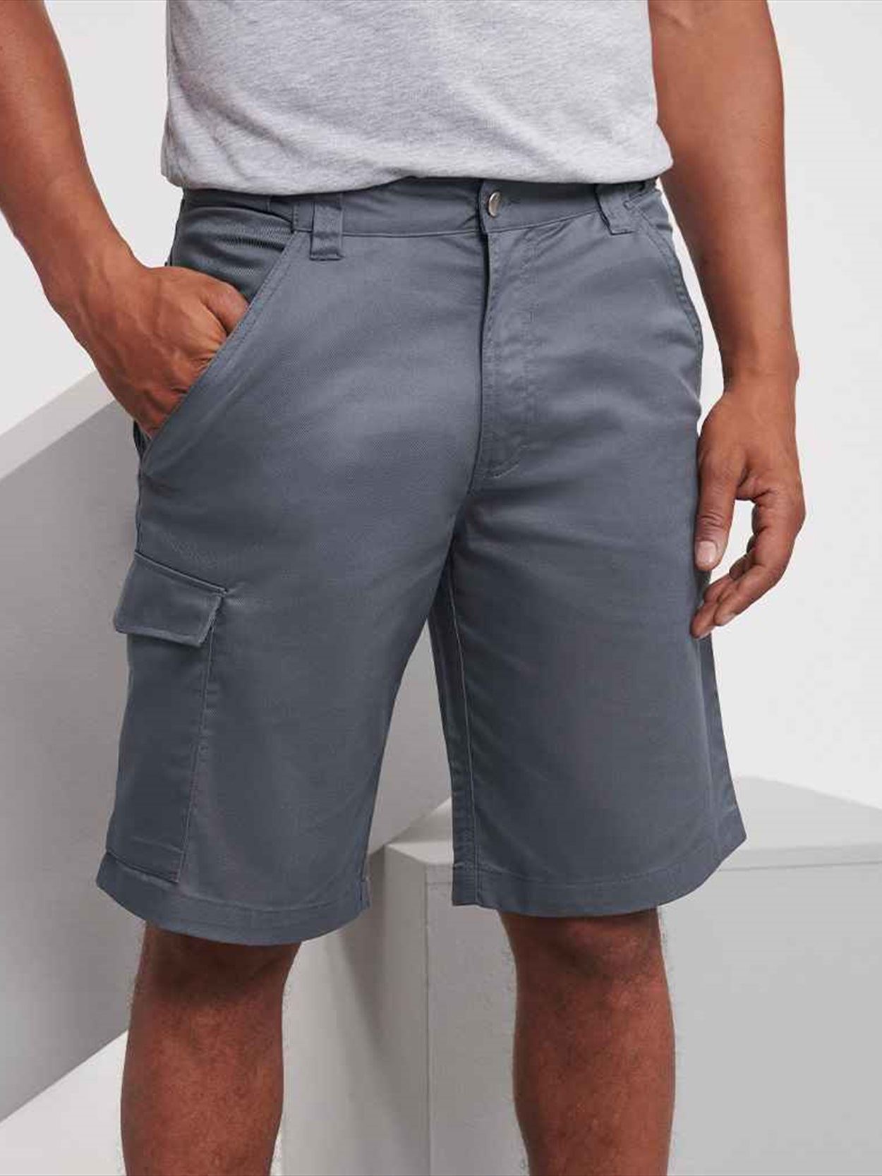 002M Polycotton Twill Shorts Image 2