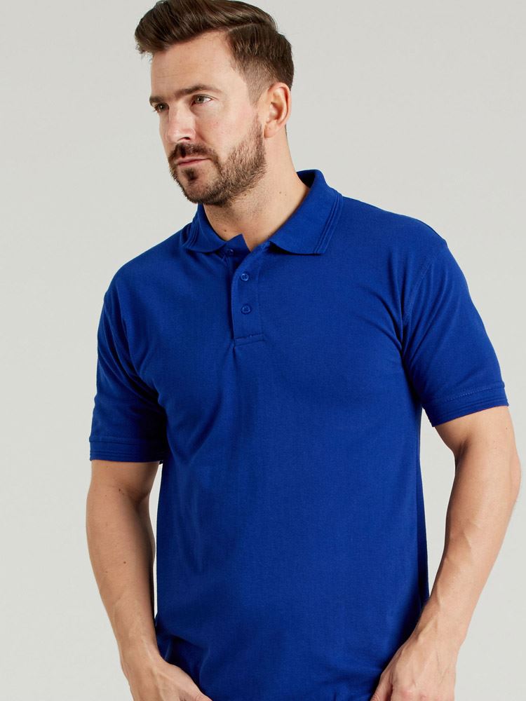 UCC004 50/50 Heavweight Pique Polo Image 1