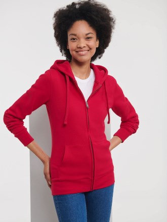 266F Russell Ladies Authentic Zipped Hoodie