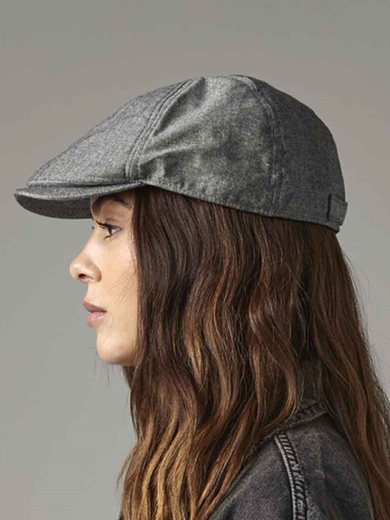 B621 Linen Summer Gatsby Hat Image 1