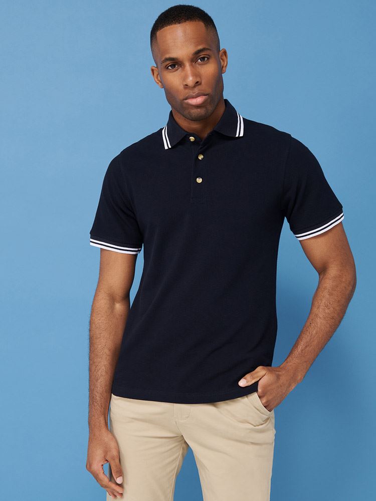 H150 Tipped Polo Shirt Image 1