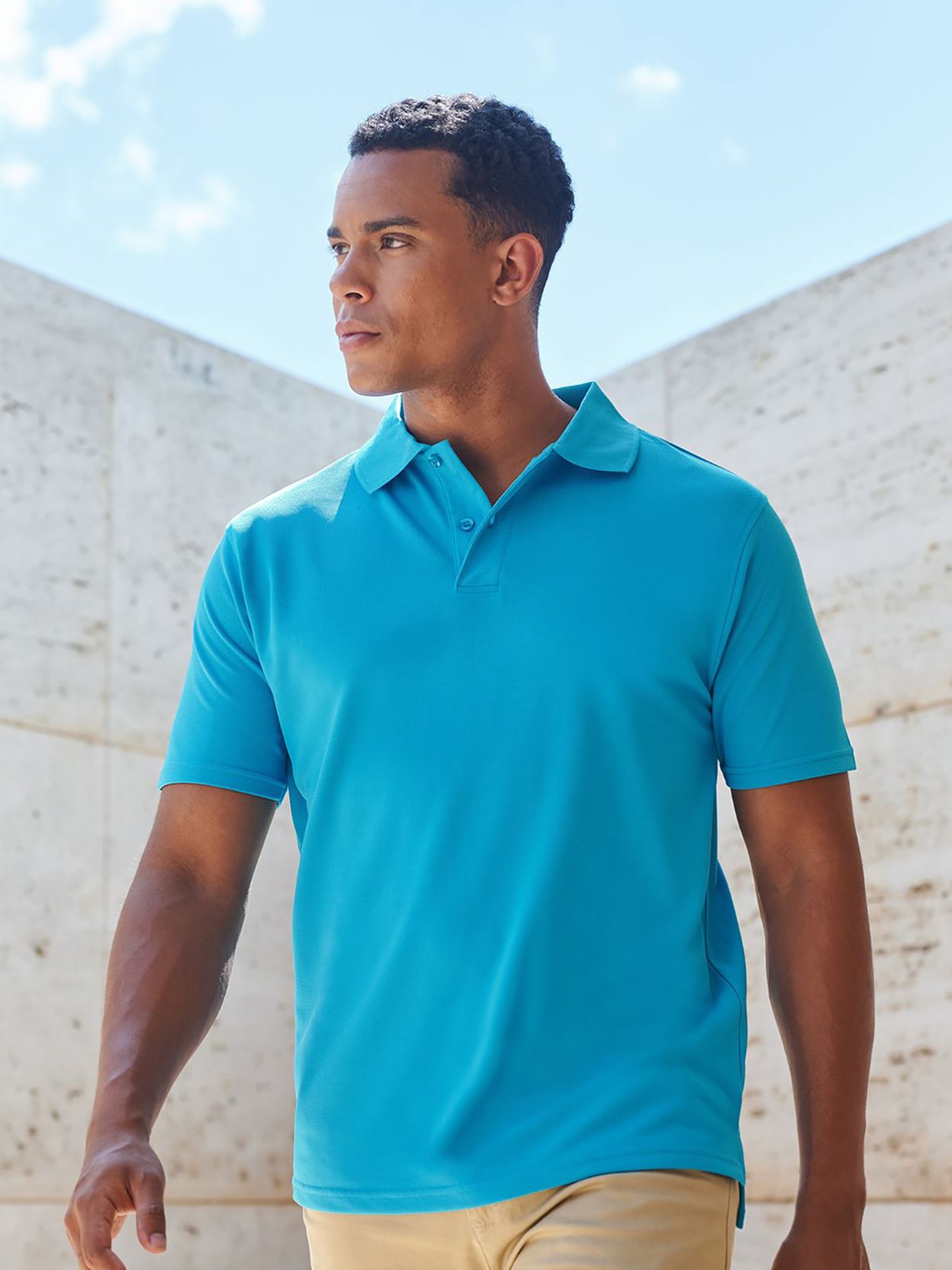 H475 Mens Coolplus Polo Shirt Image 3