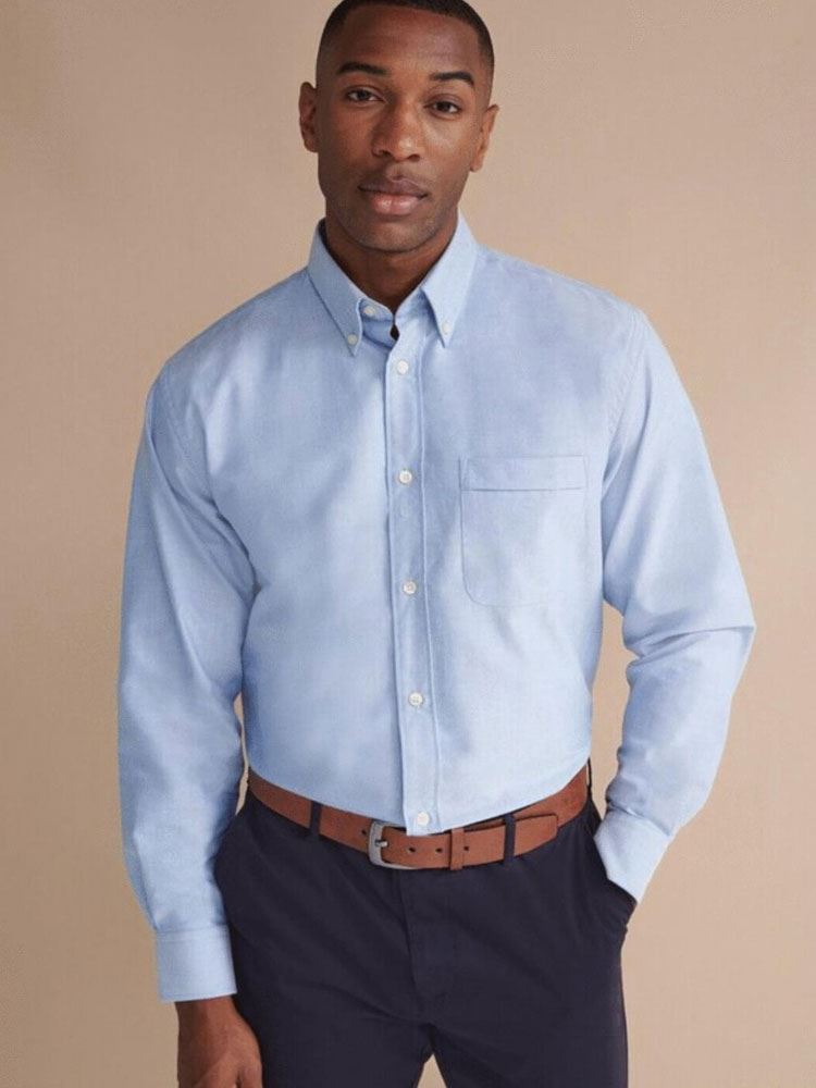 H510 L/Sleeve Classic Oxford Shirt Image 1