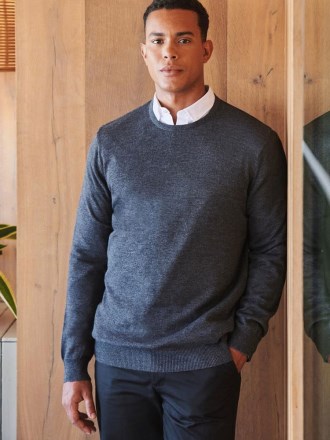 H725 Mens Crew Neck Jumper