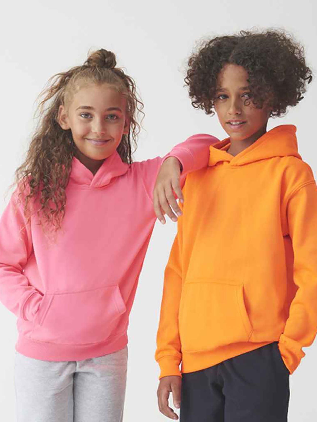 JH004B Kids Electric Hoodie Image 3