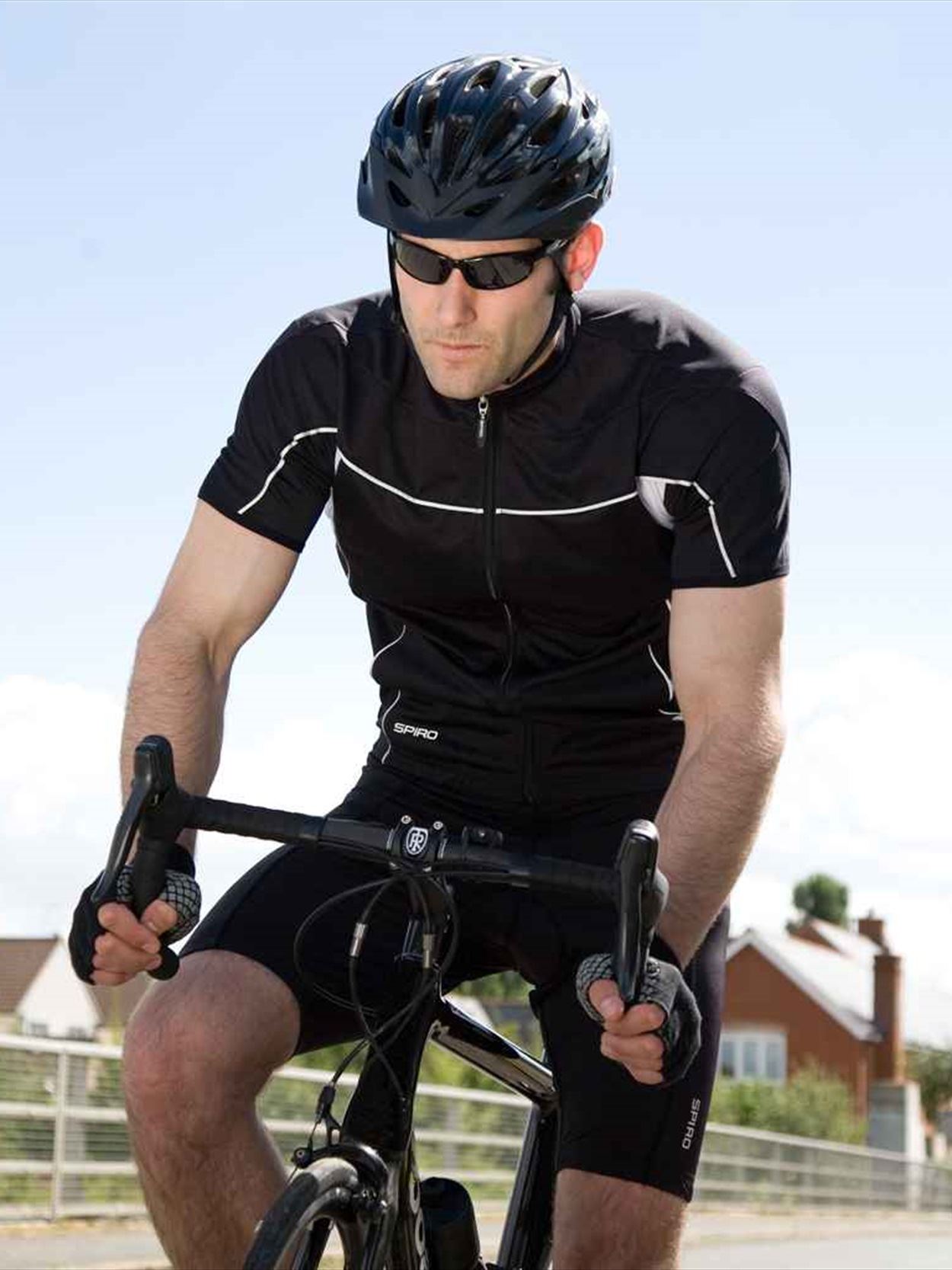 R188M Spiro Bikewear Full Zip Top Image 2