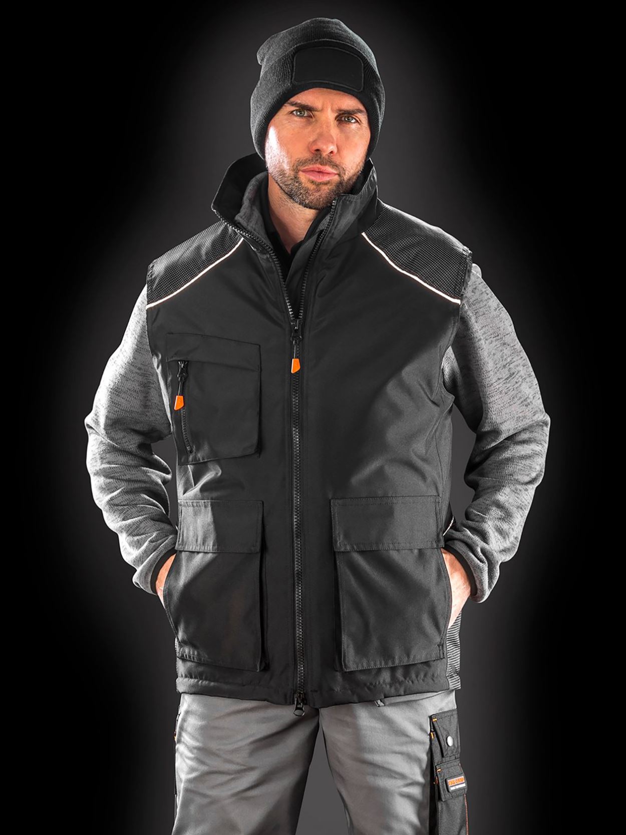 R306 Work Guard Vostex Bodywarmer Image 1