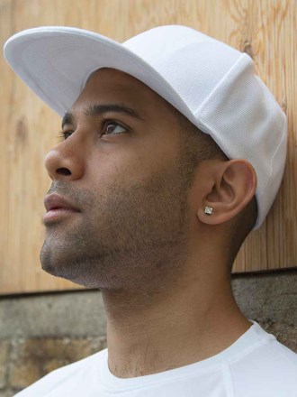 RC083 Bronx Flat Peak Snapback Cap