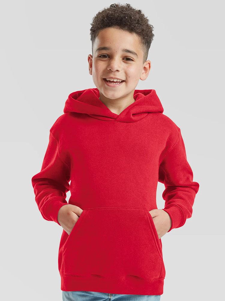 SS106B 62037 Kids Hooded Sweat 70/30 Image 1