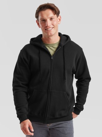 SS16M 62062 Classic Zip Through Hooded Sweat