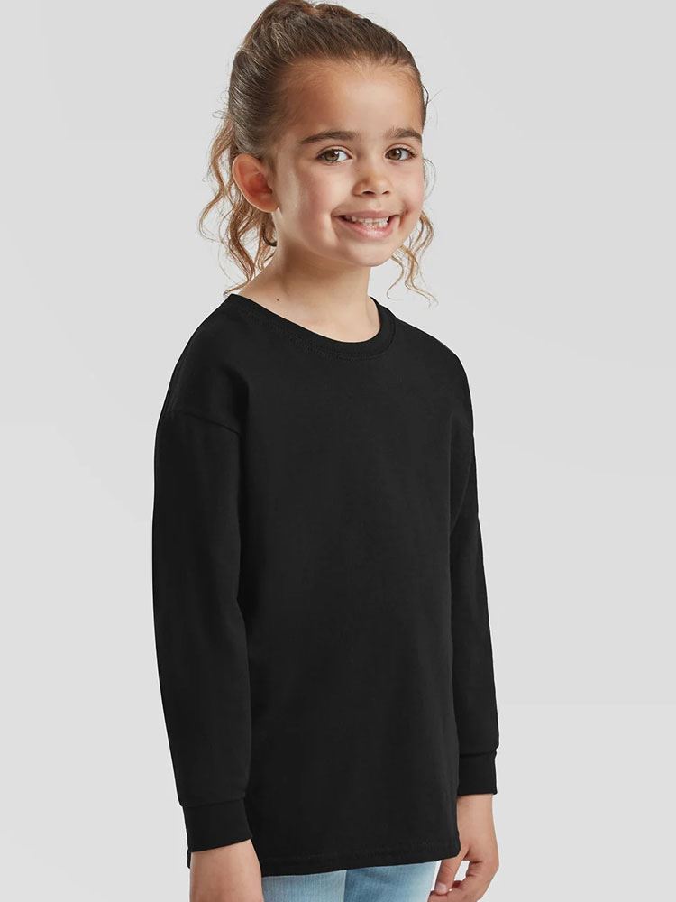 SS19B Kids Long Sleeve Valueweight T Image 1