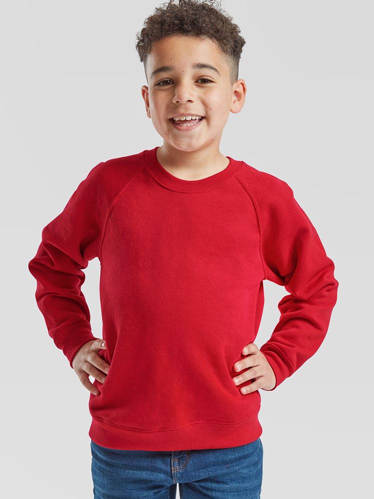 SS24B 62039 Kids Raglan Sweatshirt Image 1