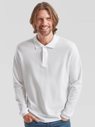SS37M 63310 Premium Long Sleeve Polo