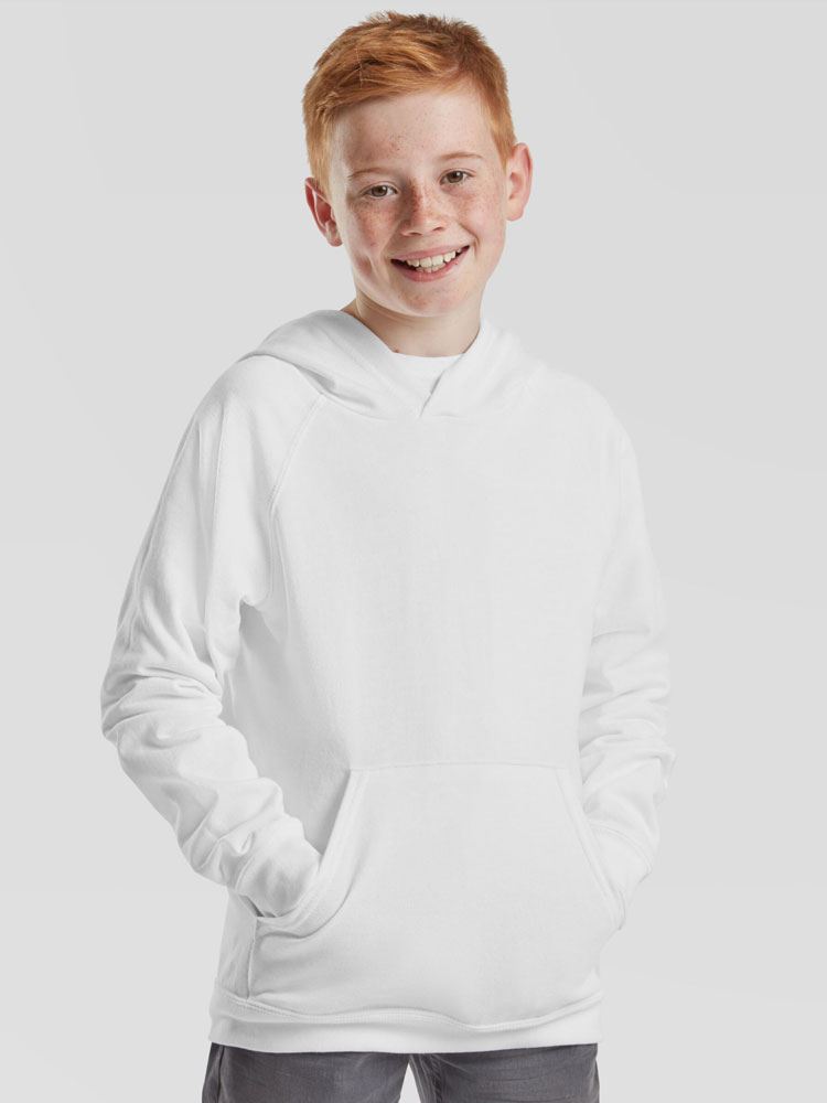 SS56B 62009 Kids Lightweight Hooded Sweat Image 1