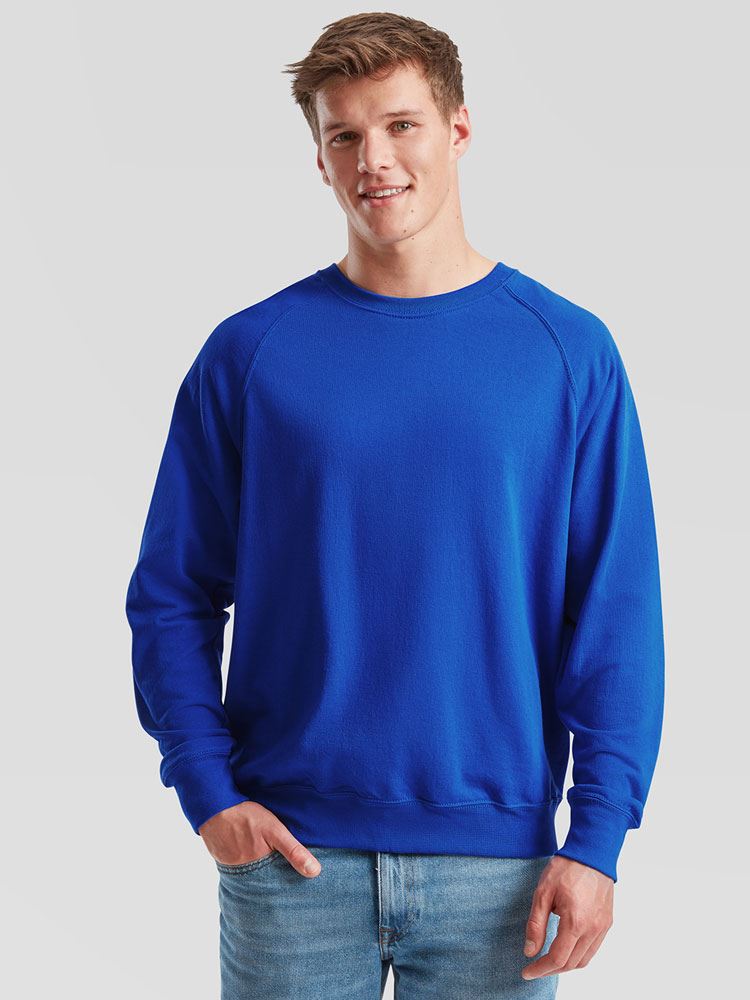 SS63M 62138 SS63 SS120 Lightweight Raglan Sweatshirt Image 1