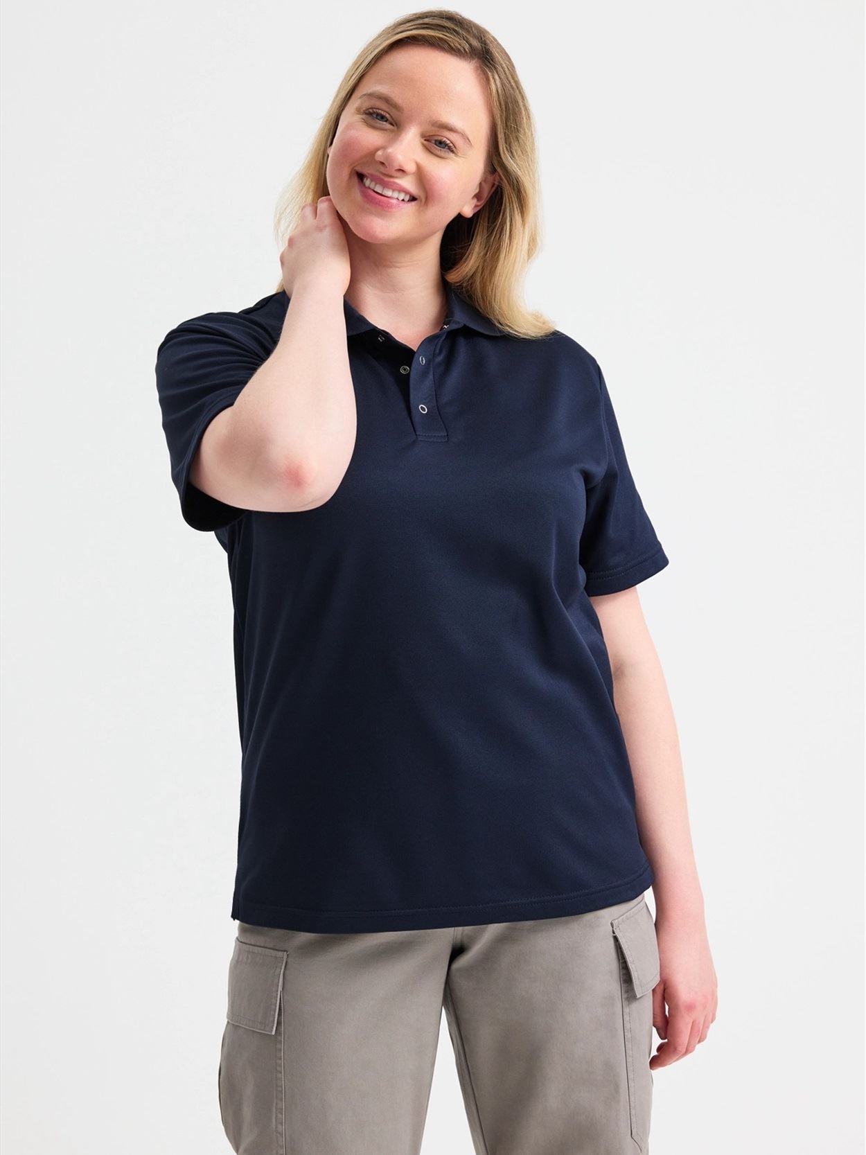 UC121 Processable Poloshirt Image 2