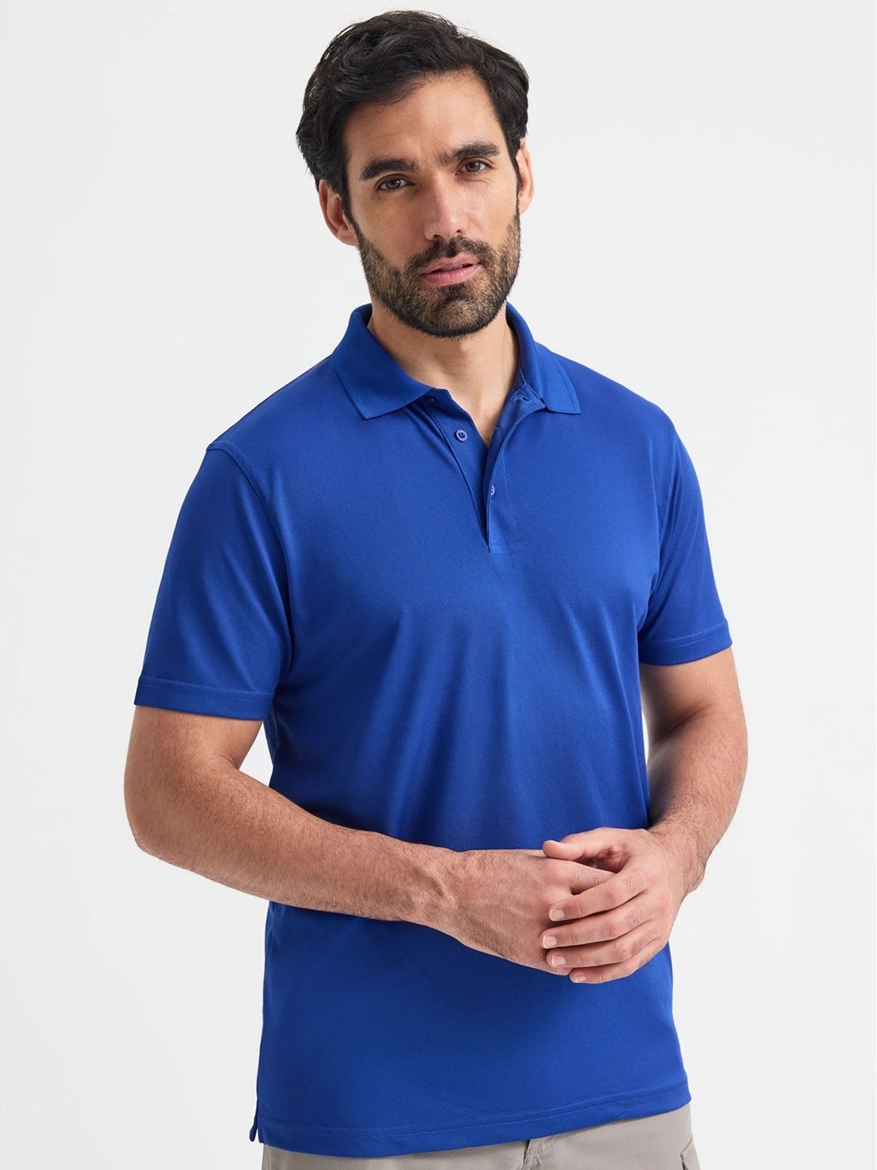 UC127 Mens Super Cool Workwear Poloshirt Image 3