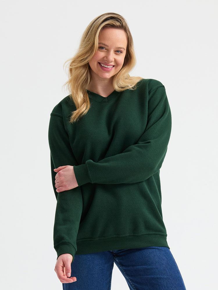 UC204  Premium V Neck Sweatshirt Image 1